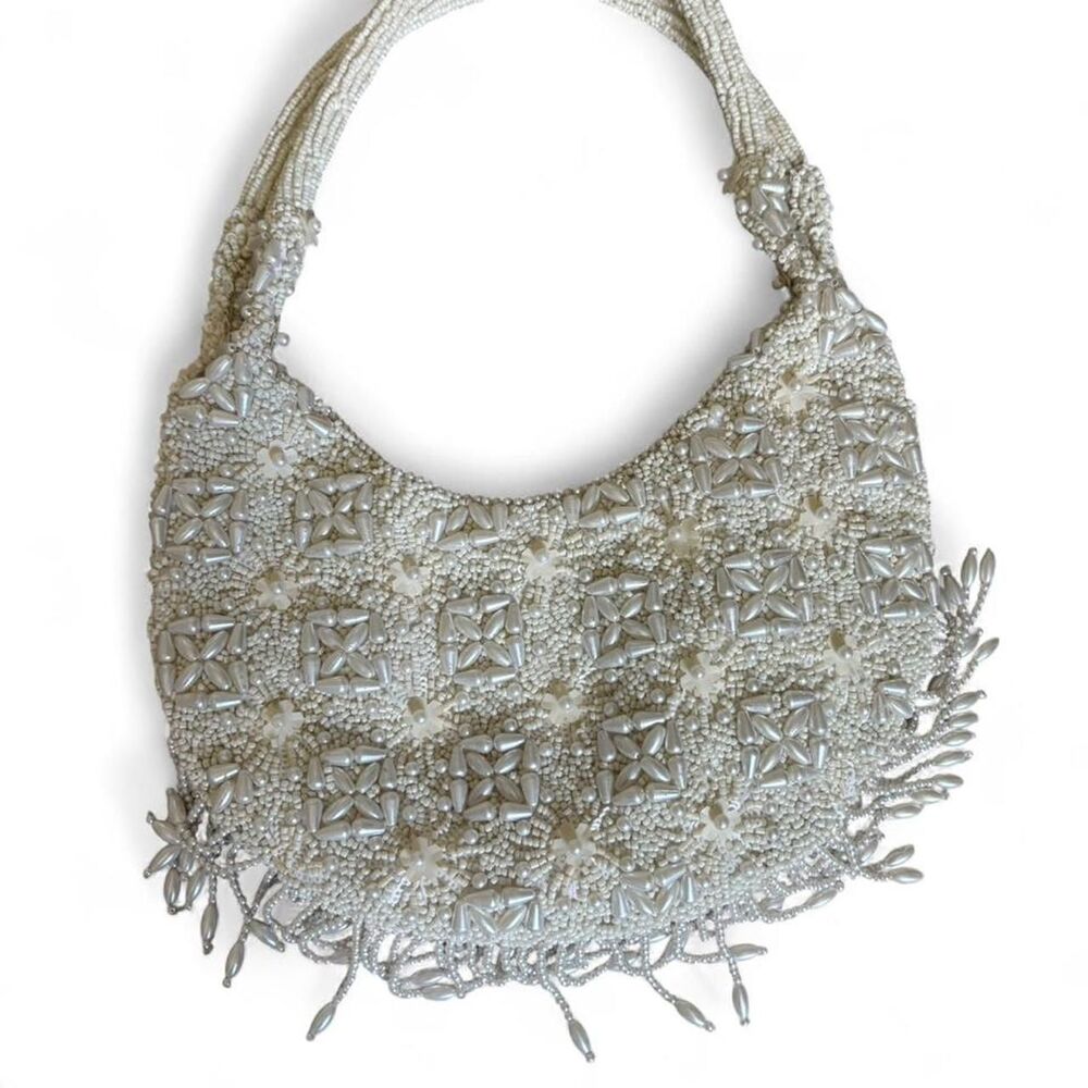 Unbranded Women's Cream and White Bag